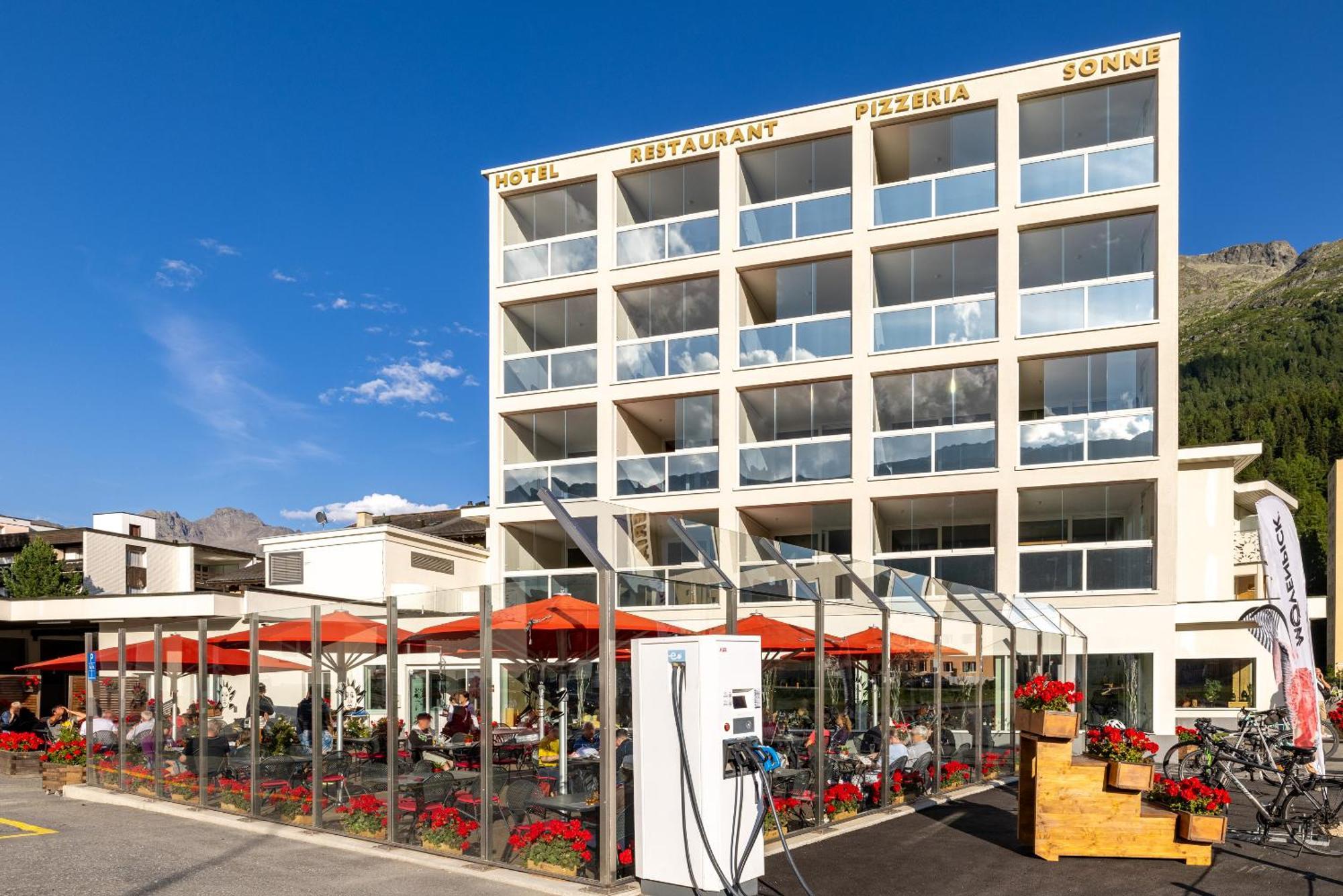 Hotel Sonne St. Moritz 3* Superior 外观 照片