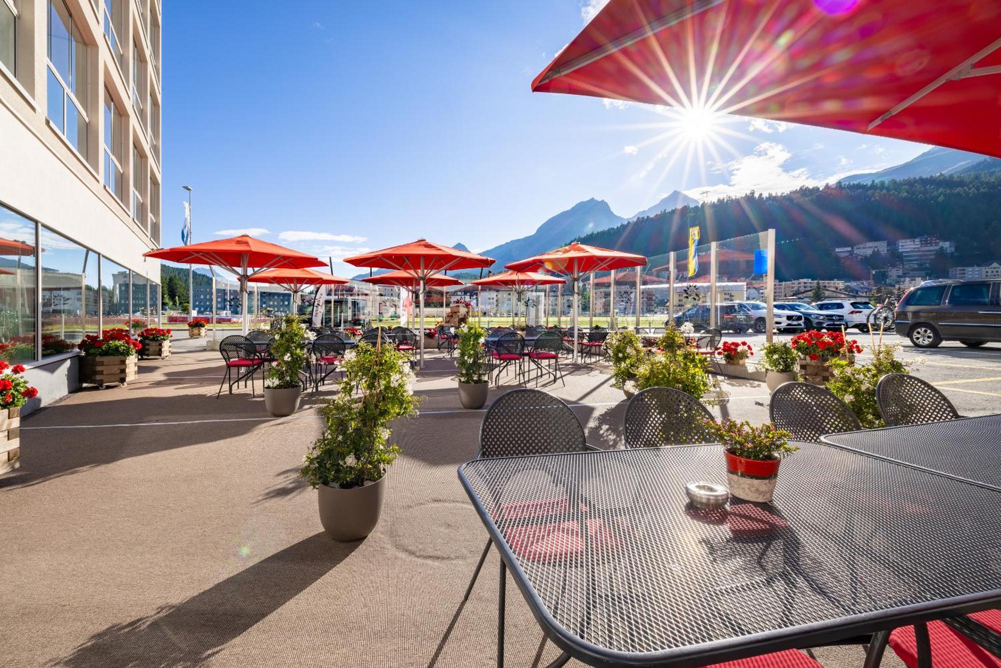 Hotel Sonne St. Moritz 3* Superior 外观 照片